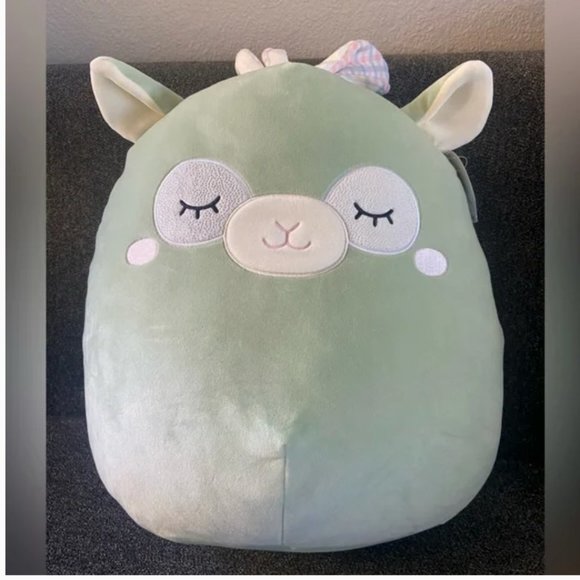 NWT Miley the Llama with Bunny Ears 16" XL Squishmallow - Picture 1 of 4